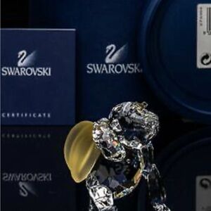 SWAROVSKI Young Gorilla with Bananas crystal figurine